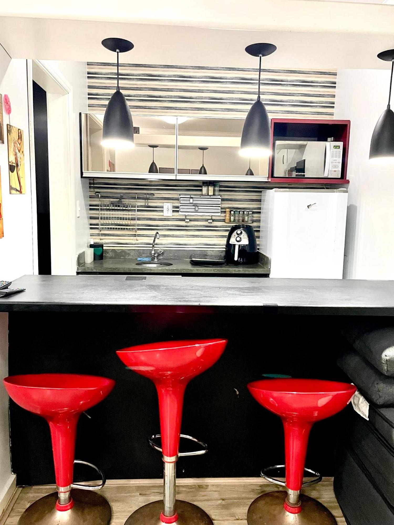 Apartamento Flat Em Sao Vicente Com Piscina Na Cobertura Rio Grande da Serra Exterior foto